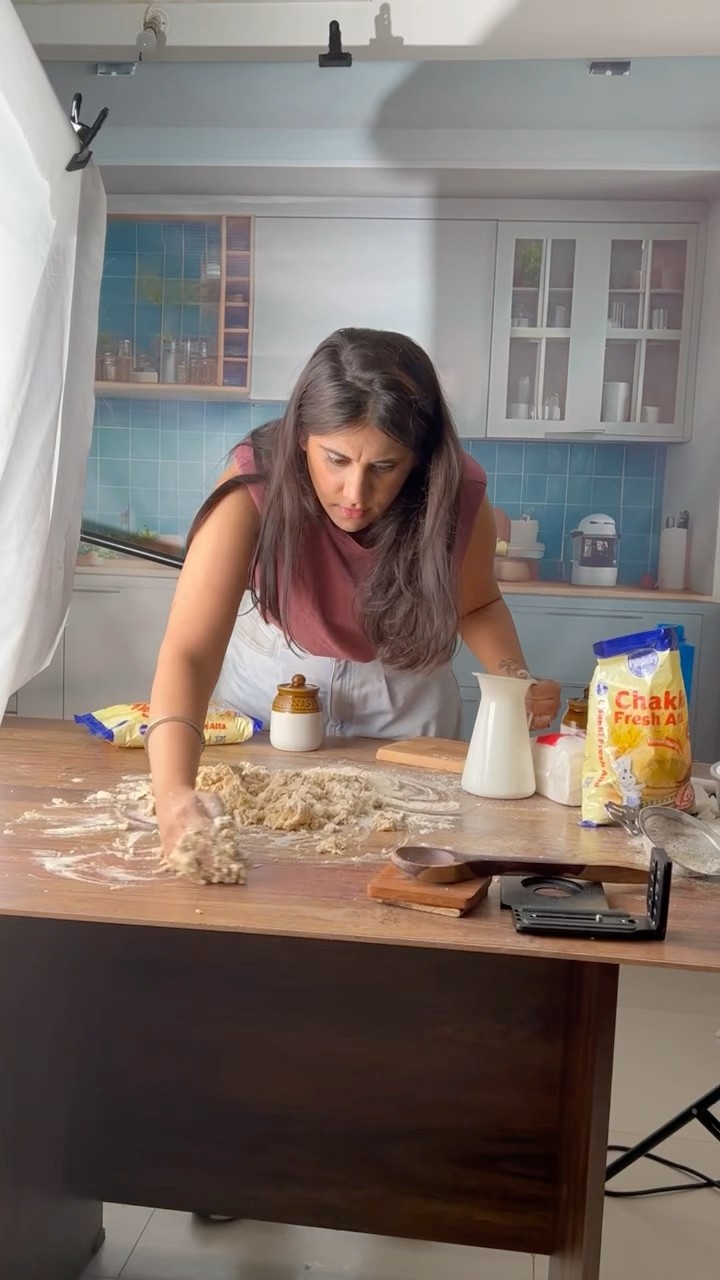 Creative Atta commercial ?✨ #bts #food #commercialshoot #cinematic #recipe